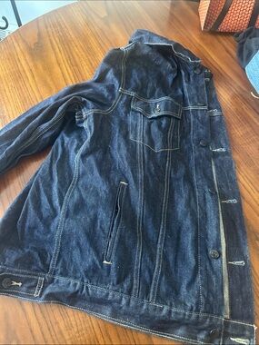 Levi's Dark Blue Denim Shirt Jacket